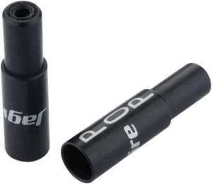 5mm POP End Cap for Compressionless Brake Housing Bottle of 10 Black