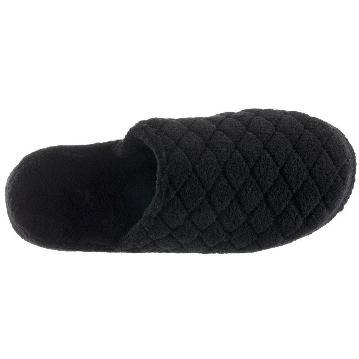 Acorn Women's Clog - Contoured Footbed Spa Quilted, Black, Small | A20123BLKWS