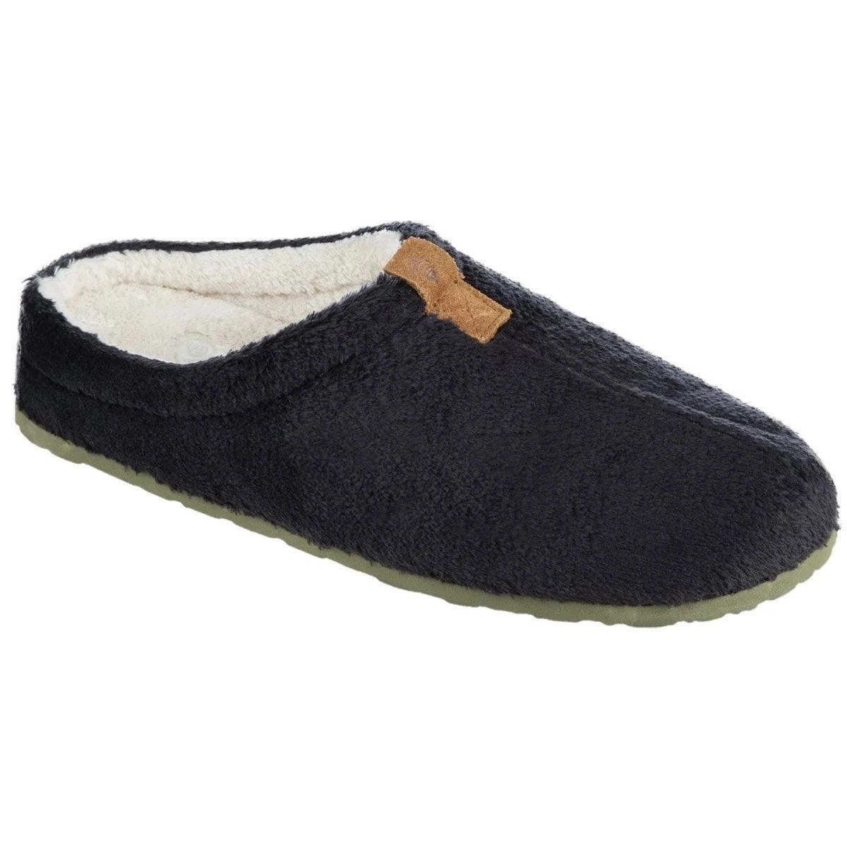 Acorn Women's Spa Slipper - Algae-Infused EVA footbed, Black - Size S | A20155BLKWS