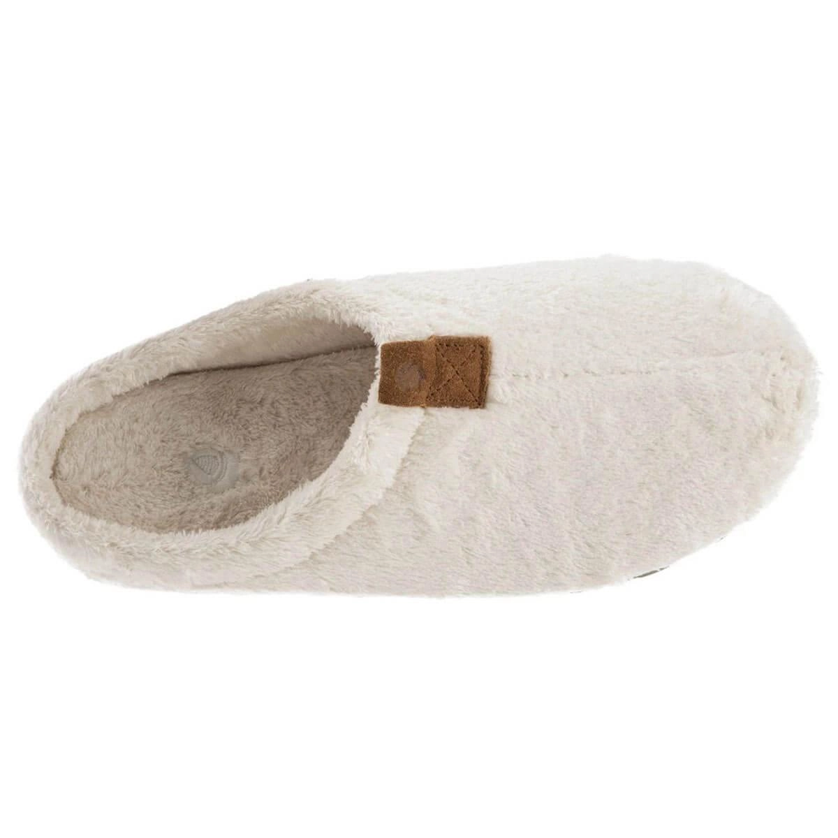 Acorn Women's Spa Slipper - Algae-Infused EVA Footbed, White, Size L | A20155EWEWL
