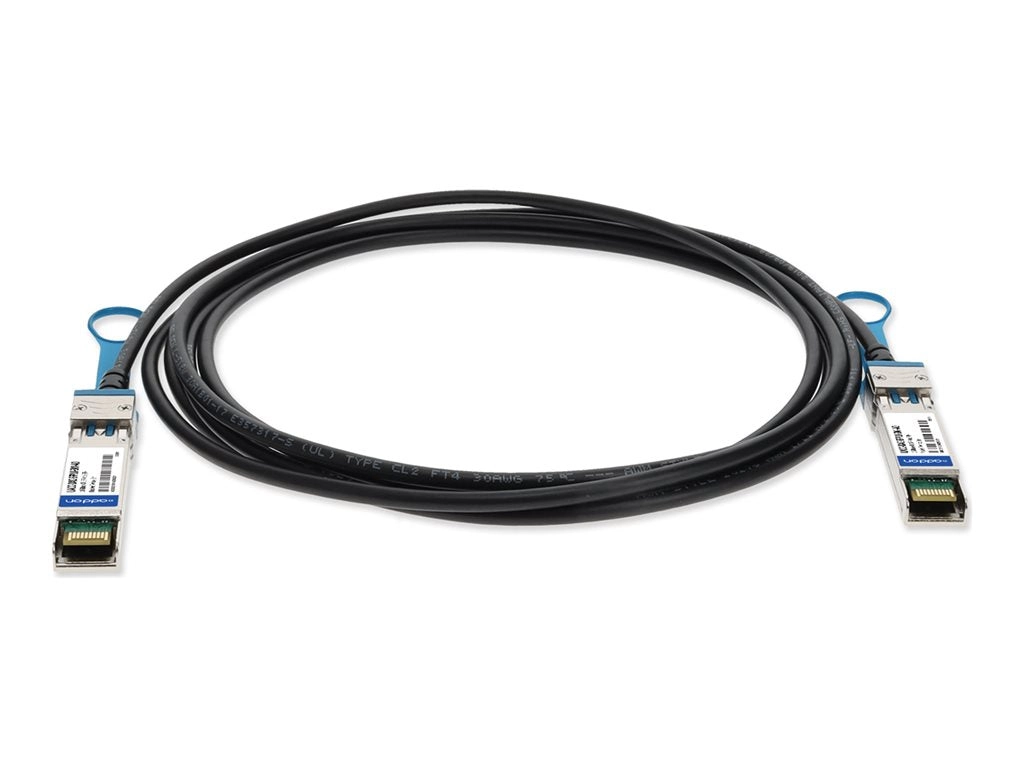 AddOn - 10GBase-CU direct attach cable - TAA Compliant - SFP  to SFP  - 10 ft - twinaxial - passive UACC-DAC-SFP10-3M-AO