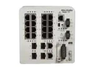 Allen-Bradley Stratix 5700 - Switch - managed - 16 x 10/100   2 x 10/100/1000/SFP   2 x Fast Ethernet SFP - DIN rail mountable 1783-BMS20CGN-RF