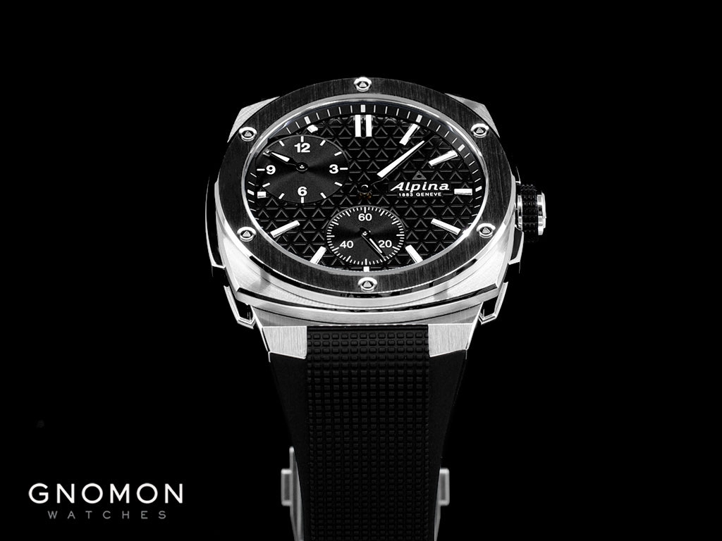 Alpiner Extreme Regulator Automatic Black - Rubber Ref. AL-650B4AE6