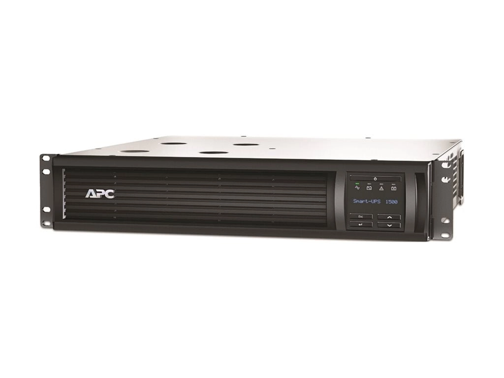 APC Smart-UPS - UPS (rack-mountable) - line interactive,NEMA 5-15R outlets, SmartConnect Port Network card, AVR, LCD - AC 120 SMT1500RM2UCNCUS