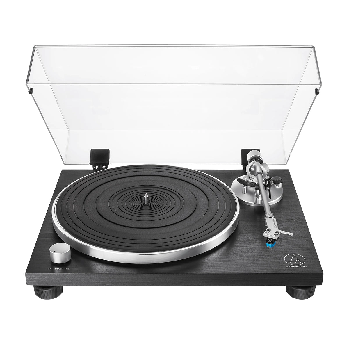 Audio-Technica AT-LPW30BK Fully Manual Belt-Drive Turntable