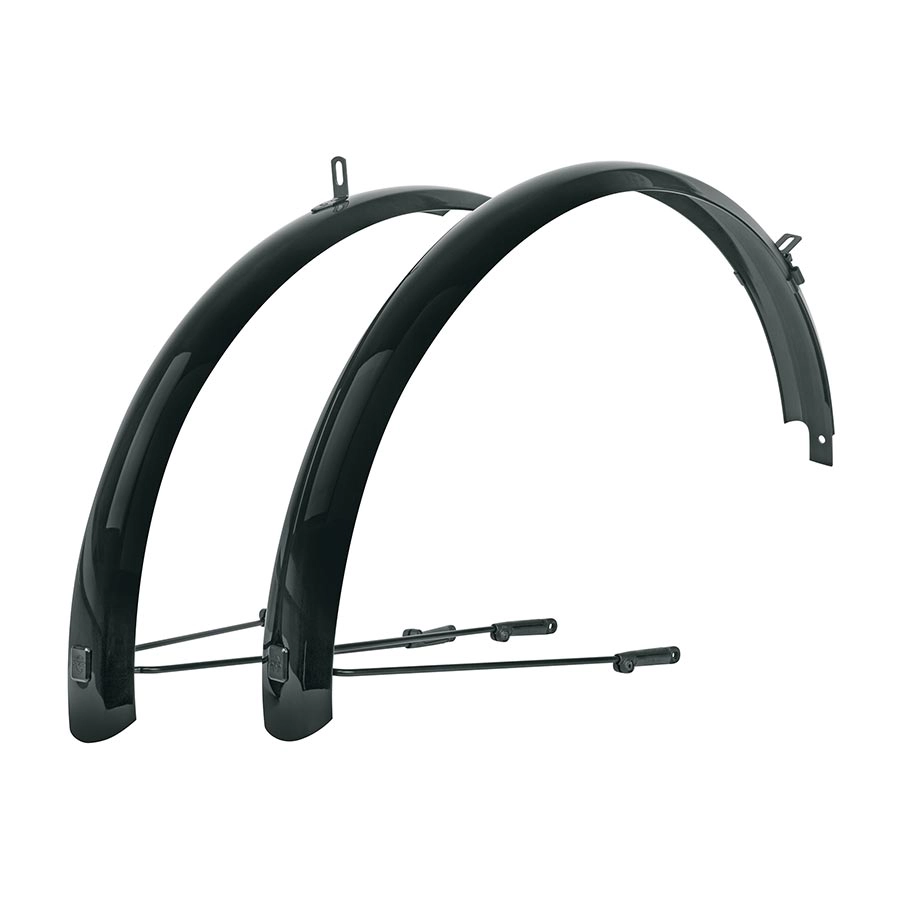 B53 Bluemels Full Coverage Fender Set - 53mm 24 x 1-1.9" Black