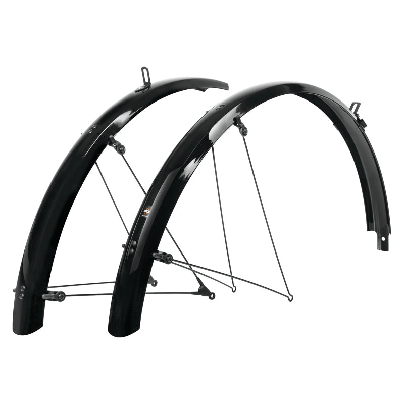 B53 Bluemels Full Coverage Fender Set - 53mm 26 x 1-1.9" Black