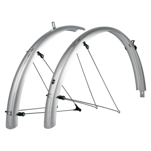 B55 Bluemels Full Coverage Fender Set - 55mm 700 x 38-47 Silver