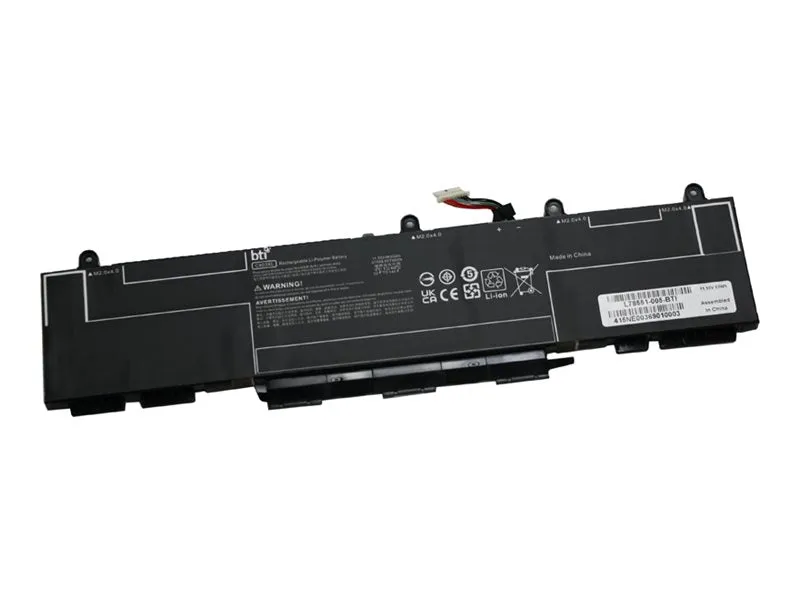BTI - Notebook battery (equivalent to: HP L78551-005) - 11.55 V - lithium ion - 3-cell - 4590 mAh - 53 Wh - for HP EliteBook L78551-005-BTI