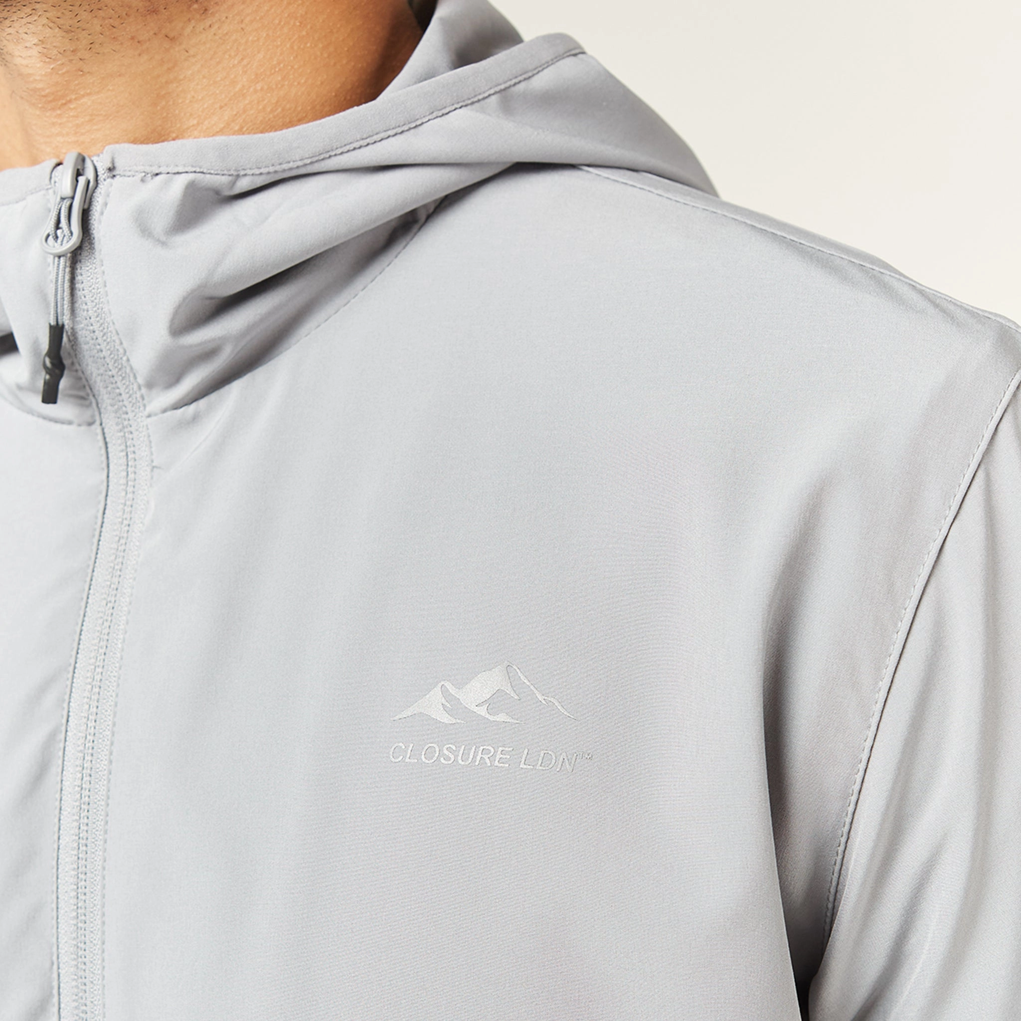 Cut & Sew Training Jacket | Mid Grey