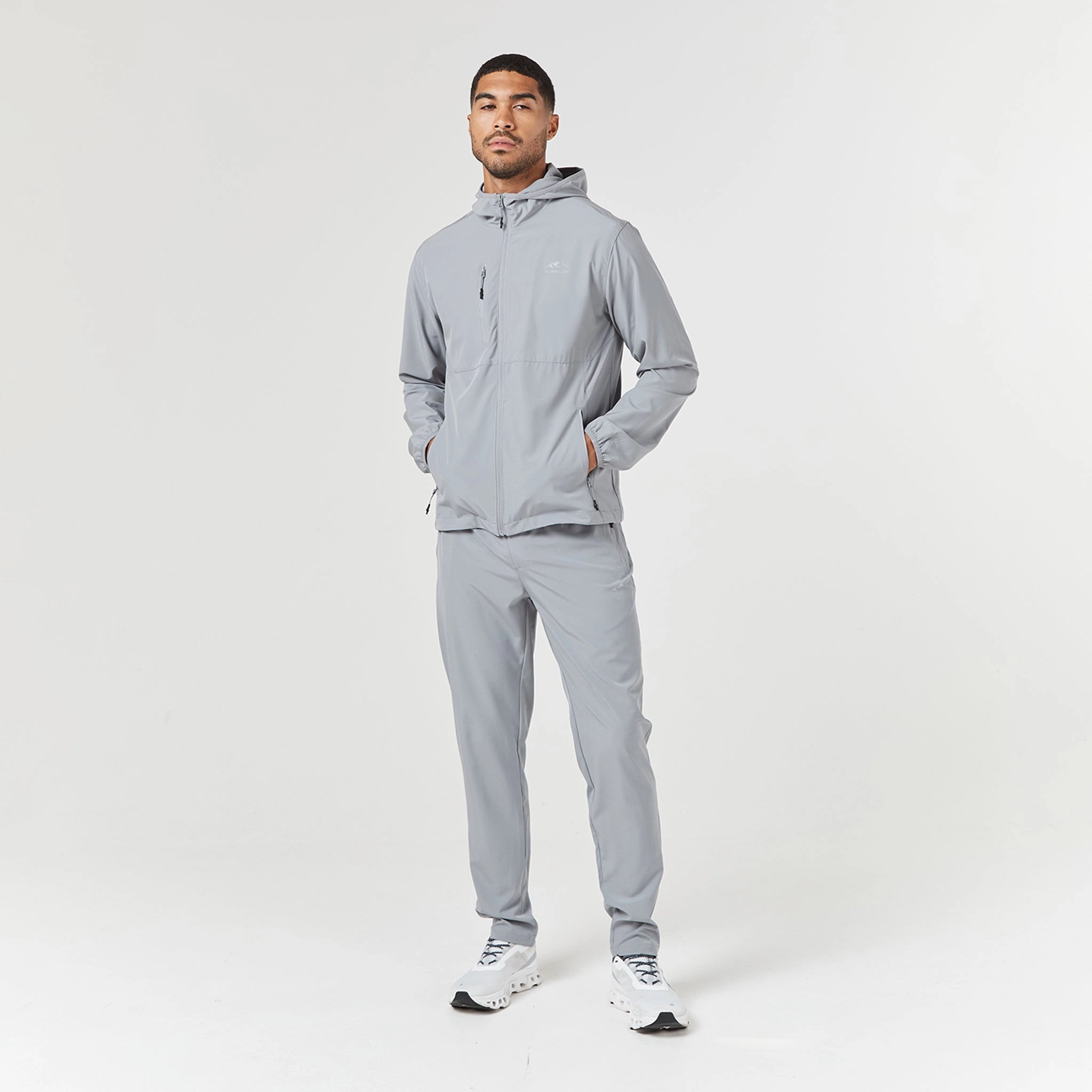 Cut & Sew Training Jacket | Mid Grey