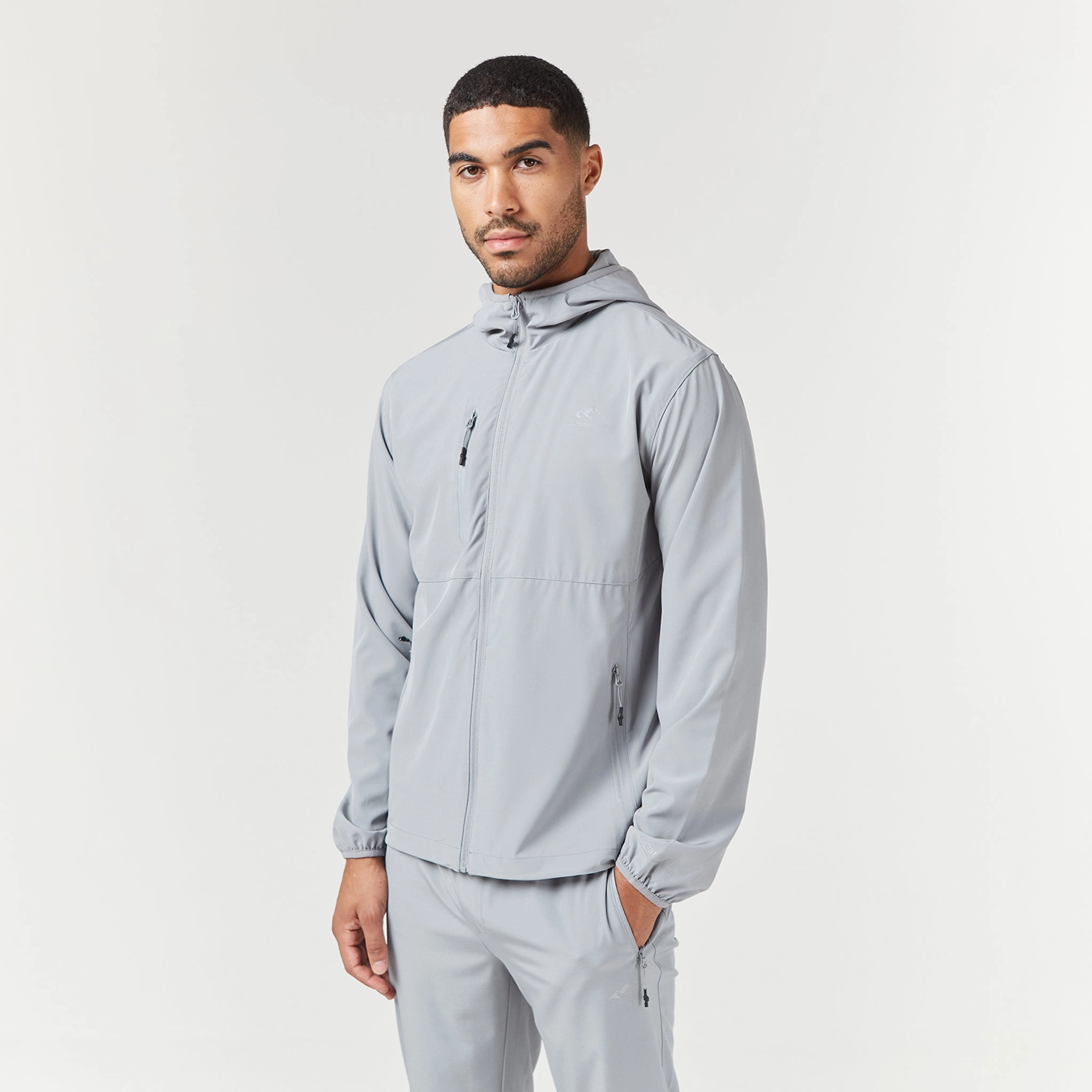 Cut & Sew Training Jacket | Mid Grey