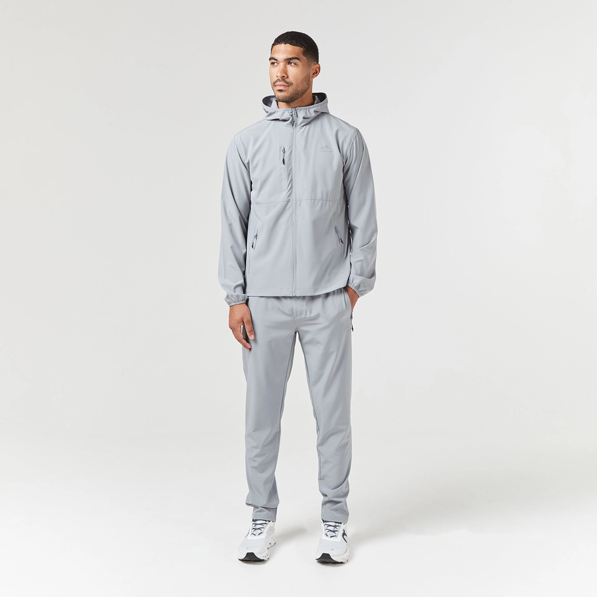 Cut & Sew Training Jacket | Mid Grey