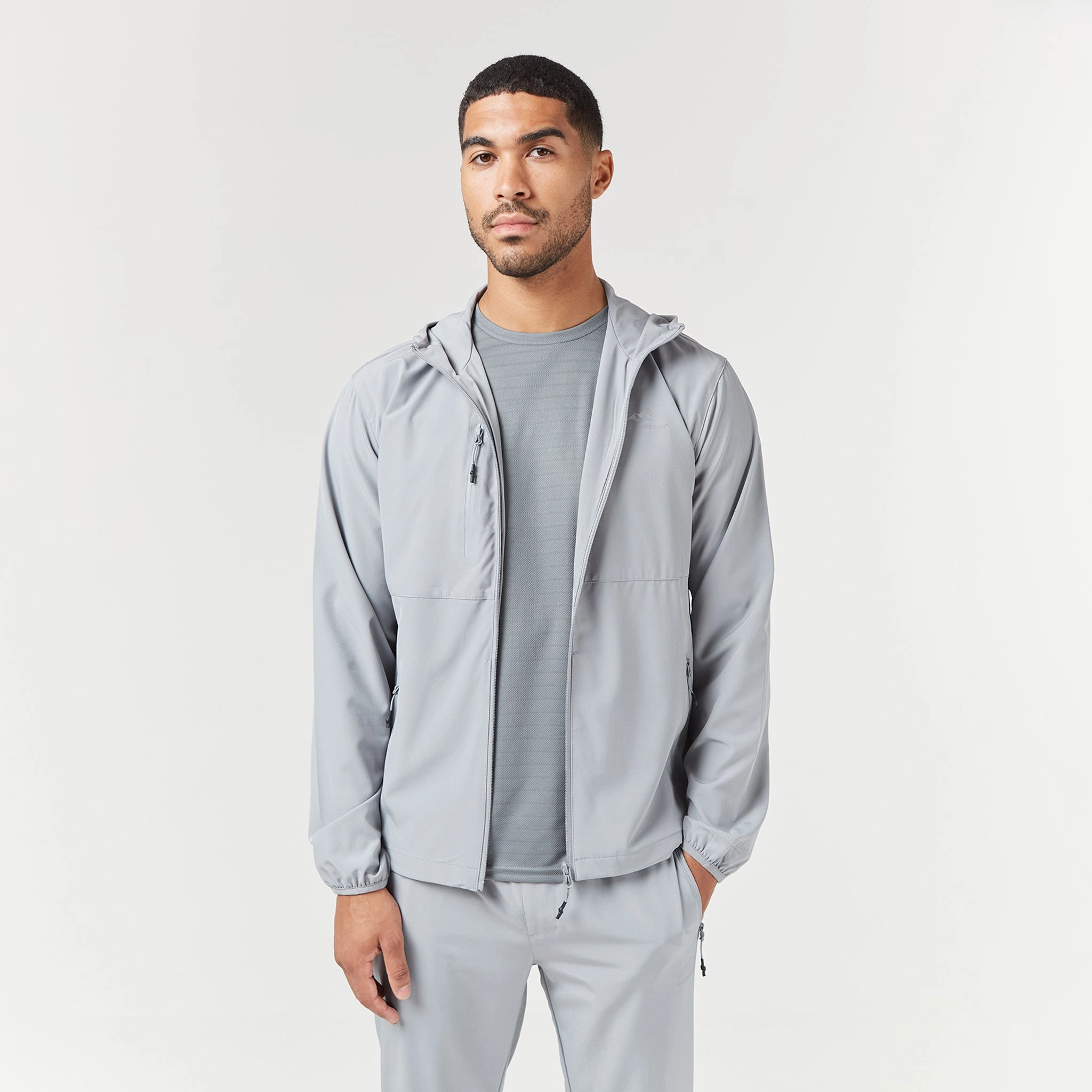 Cut & Sew Training Jacket | Mid Grey