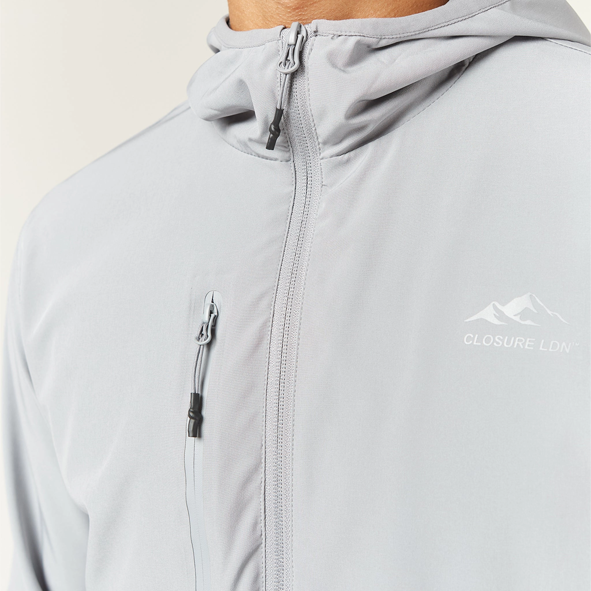 Cut & Sew Training Jacket | Mid Grey