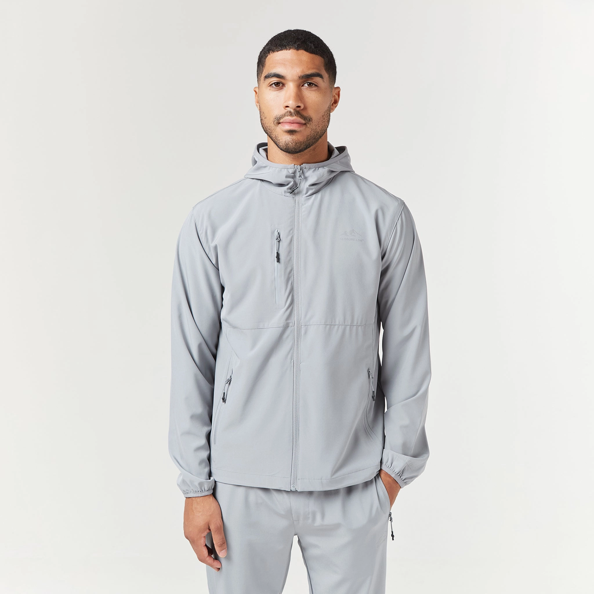 Cut & Sew Training Tracksuit | Mid Grey