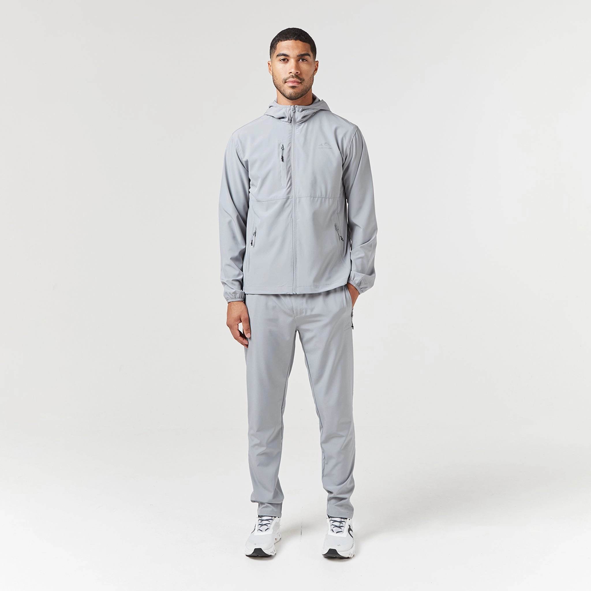 Cut & Sew Training Tracksuit | Mid Grey