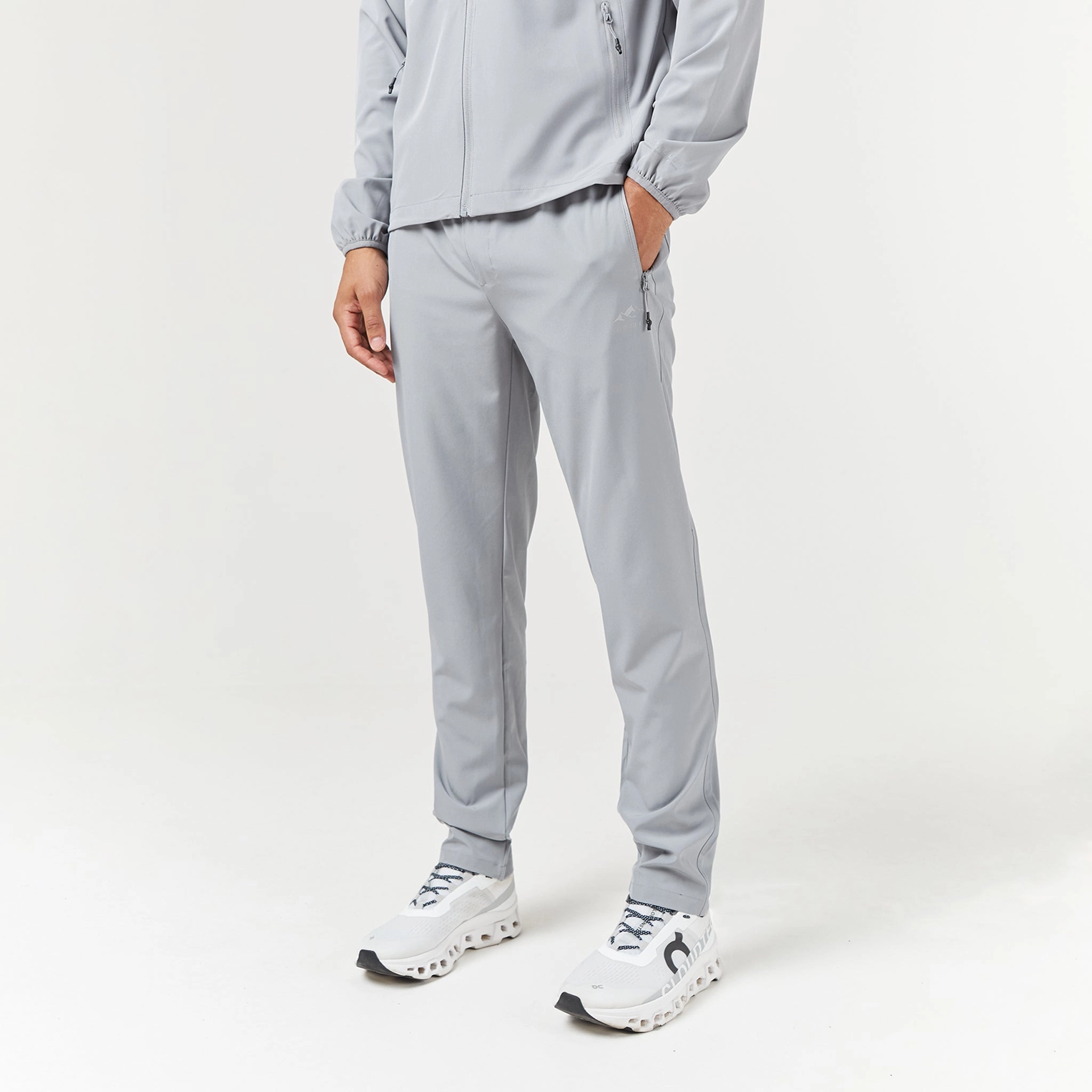 Cut & Sew Training Tracksuit | Mid Grey