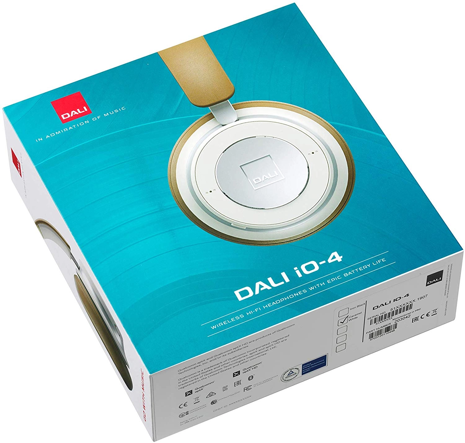 Dali iO-4 Bluetooth Over-The-Ear Headphones - Discontinued