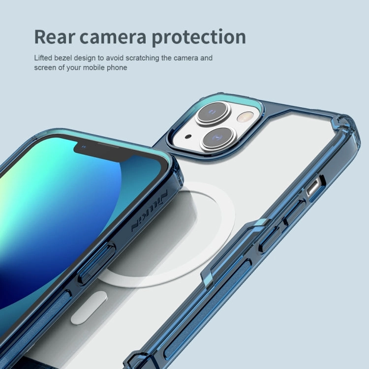 For iPhone 13 NILLKIN Nature TPU Pro Magnetic Magsafe Phone Case