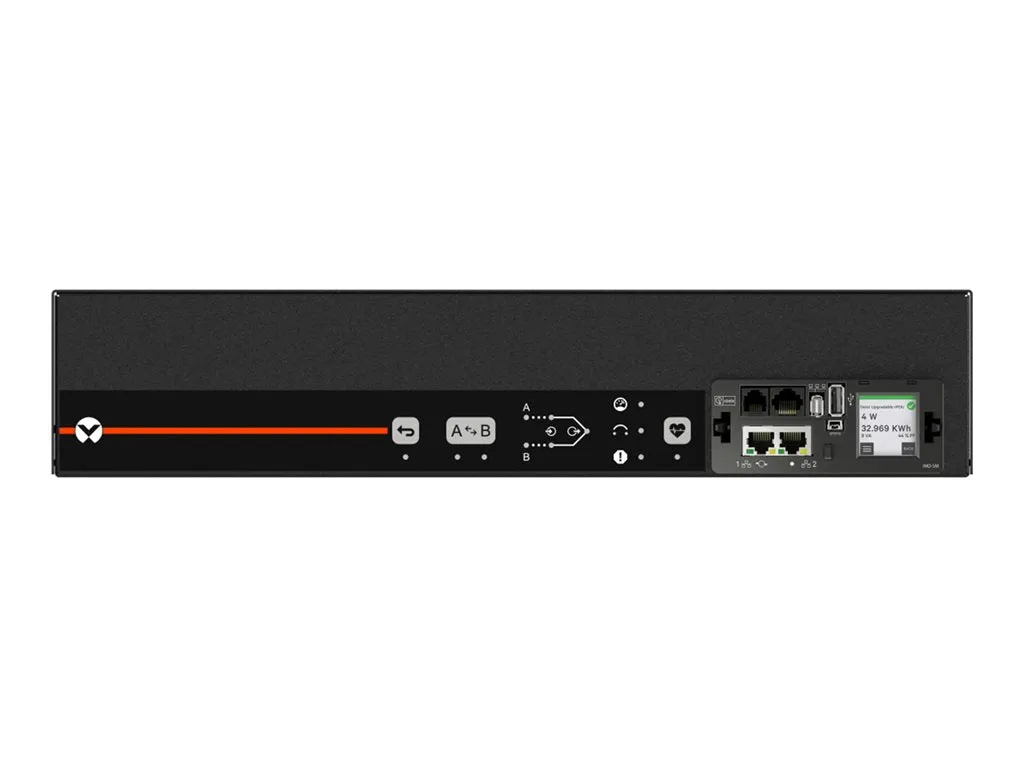 Geist Rack Transfer Switch Monitored Unit Level AN05M2R0-20S203-2TL5TL5A011-D - Power distribution unit (rack-mountable) - AC VA4N22A1