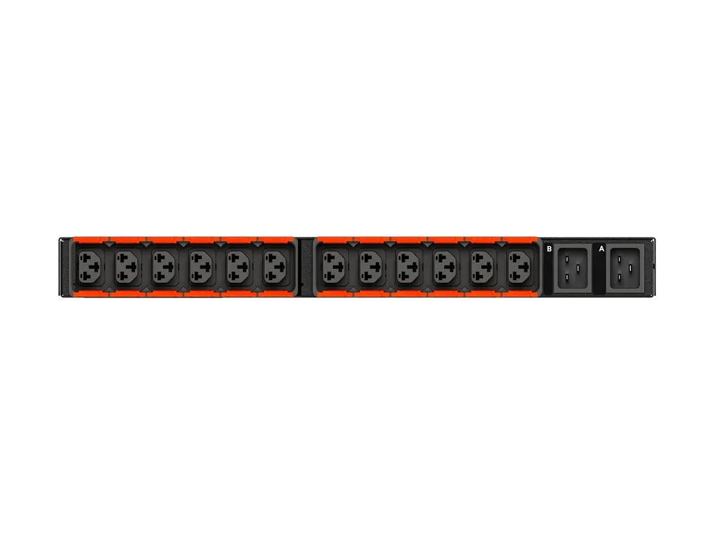 Geist Rack Transfer Switch Unit Level Monitoring AU05M1R0-12CF17-2C20C20A900-D - Power distribution unit (rack-mountable) - AC VA4U21A0