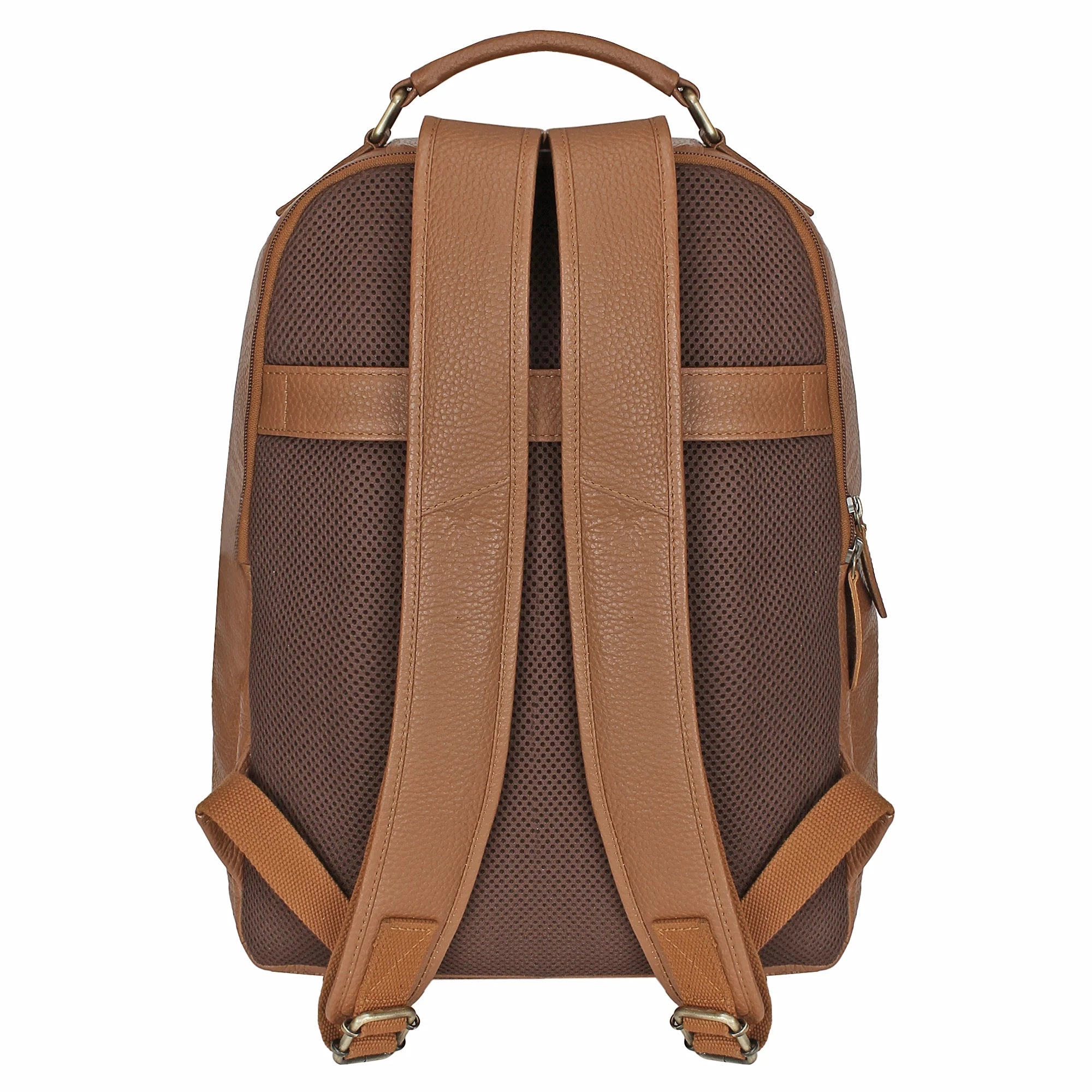 Genuine Leather Travel Backpack for Men Women