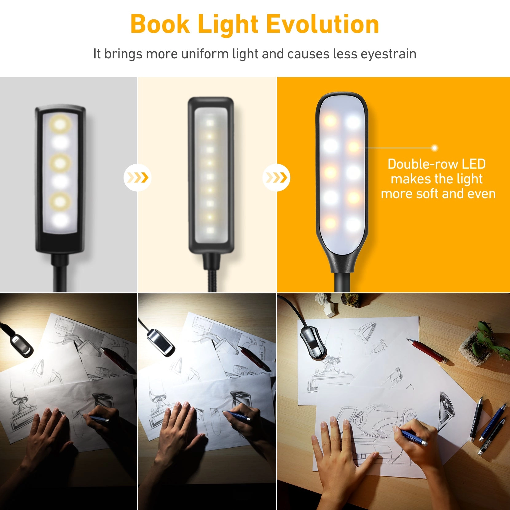 HM662 Neck Book Light (UK ONLY)