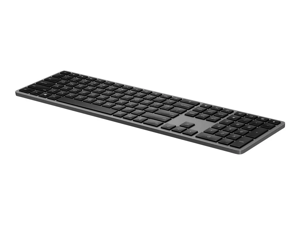 HP Dual Mode 975 - Keyboard - backlit - Bluetooth - QWERTY - US - for Elite Mobile Thin Client mt645 G7; ZBook Studio G9; ZBook 3Z726AA#ABA