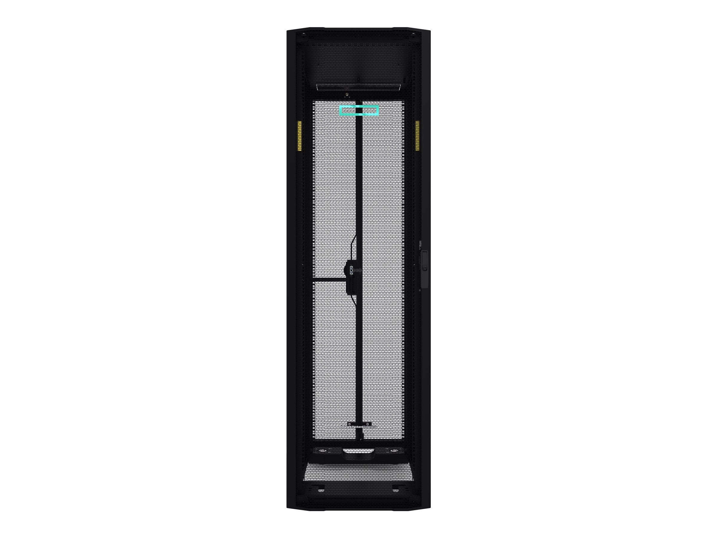 HPE 800mm x 1200mm G2 Enterprise Shock Network Rack - Wooden Box - rack - black with silver accents - 42U - 19",HPE 800mm x 1200mm P9K48A#8ZN