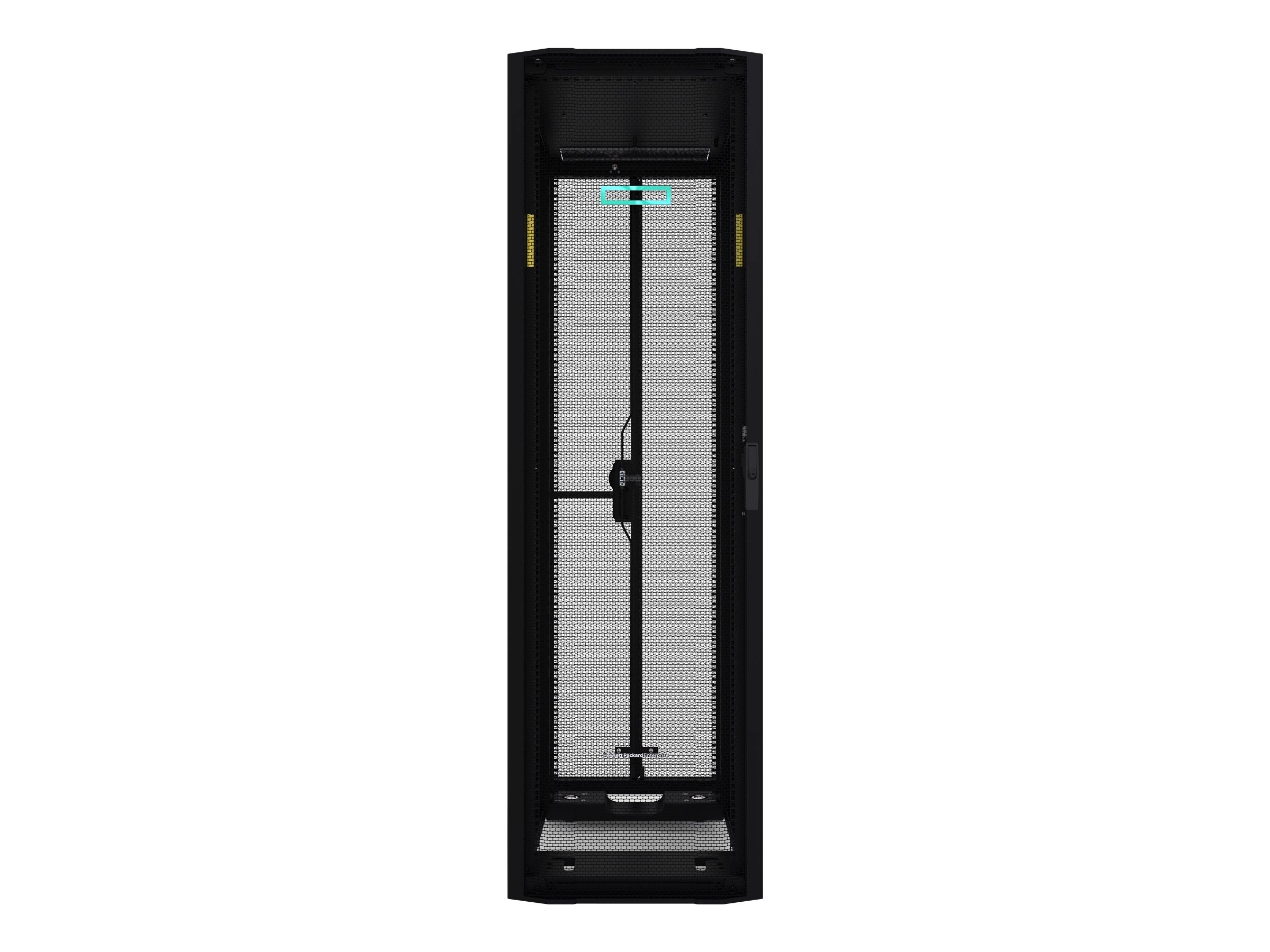 HPE 800mm x 1200mm G2 Enterprise Shock Rack - Wooden Box - rack - black with silver accents - 48U - 19",HPE 800mm x 1200mm G2 P9K58A#8ZN