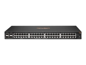 HPE Aruba 6000 48G 4SFP Switch - Switch - L3 - managed - 48 x 10/100/1000   4 x Gigabit SFP - side to side airflow - rack-mountable R8N86A#B2E
