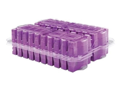 HPE Ultrium RW Eco Case Data Cartridge - 20 x LTO Ultrium 6 - 2.5 TB / 6.25 TB - write-on labels - purple - for StorageWorks C7976AH