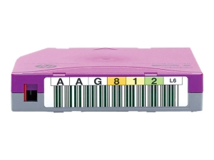 HPE Ultrium WORM Custom Labeled Data Cartridge - 20 x LTO Ultrium WORM 6 - 2.5 TB / 6.25 TB - custom barcode labeled - purple C7976WL