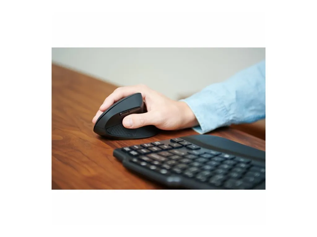 Kensington Pro Fit Ergo KM675 EQ - Keyboard and mouse set - desktop set - compact TKL - wireless - 2.4 GHz, Bluetooth - QWERTY K75492US