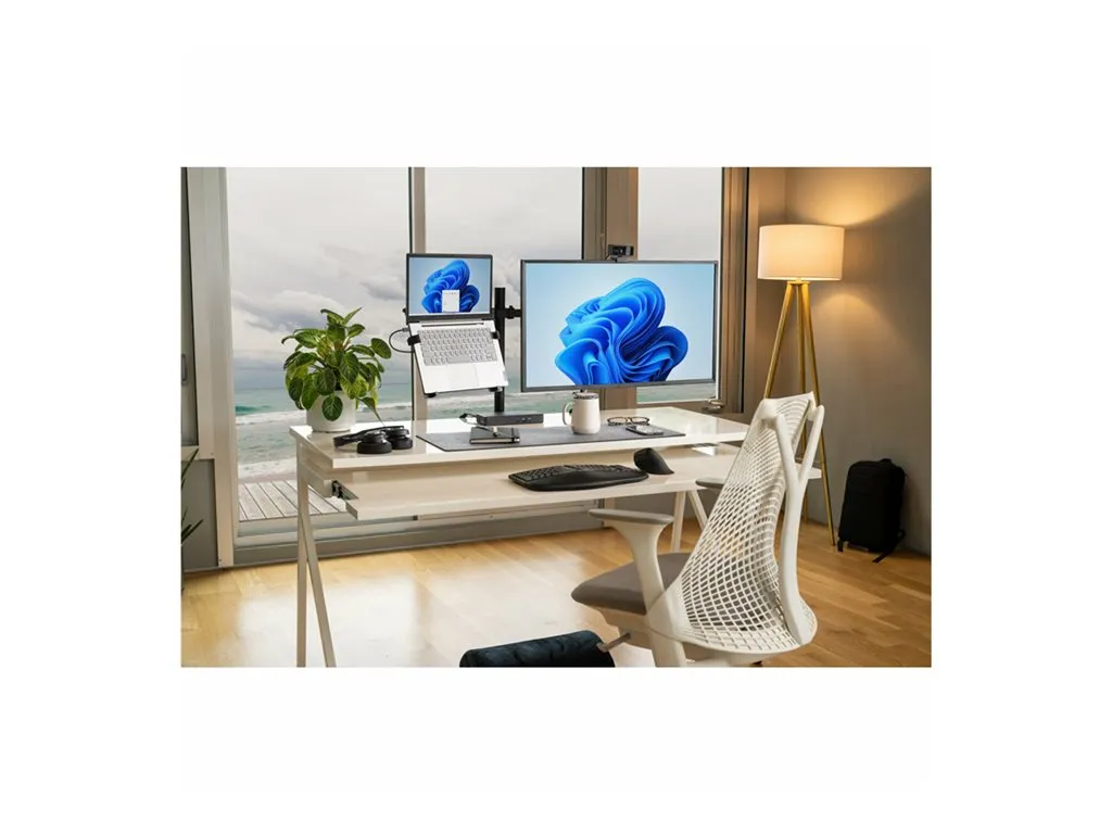 Kensington Pro Fit Ergo KM675 EQ - Keyboard and mouse set - desktop set - compact TKL - wireless - 2.4 GHz, Bluetooth - QWERTY K75492US