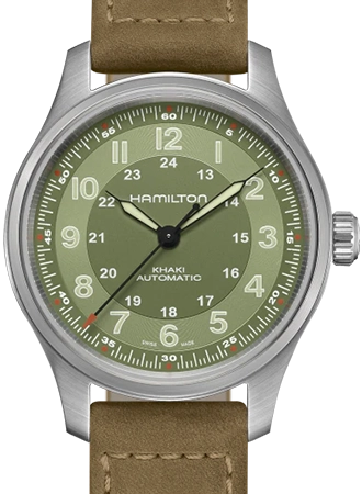 Khaki Field Titanium Auto 42 Green Ref. H70545560