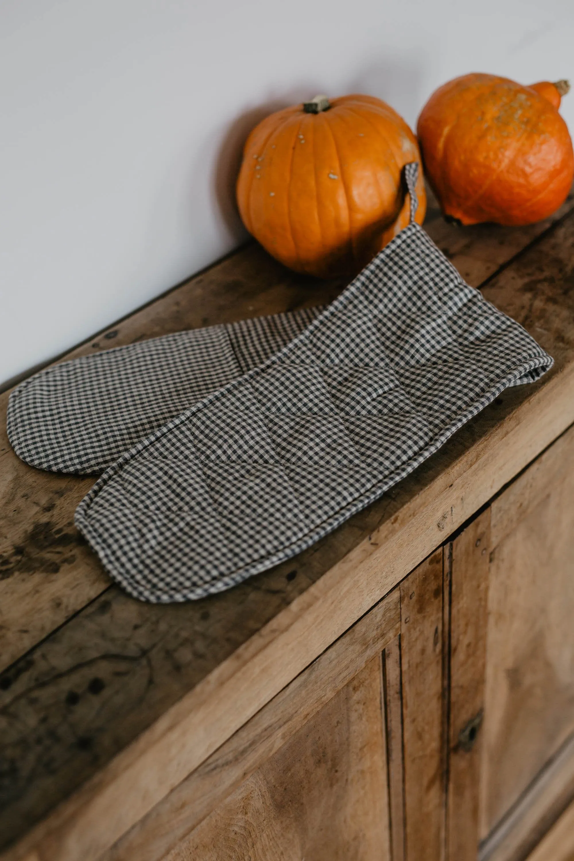Linen Double Oven Mitt | Multiple Colours