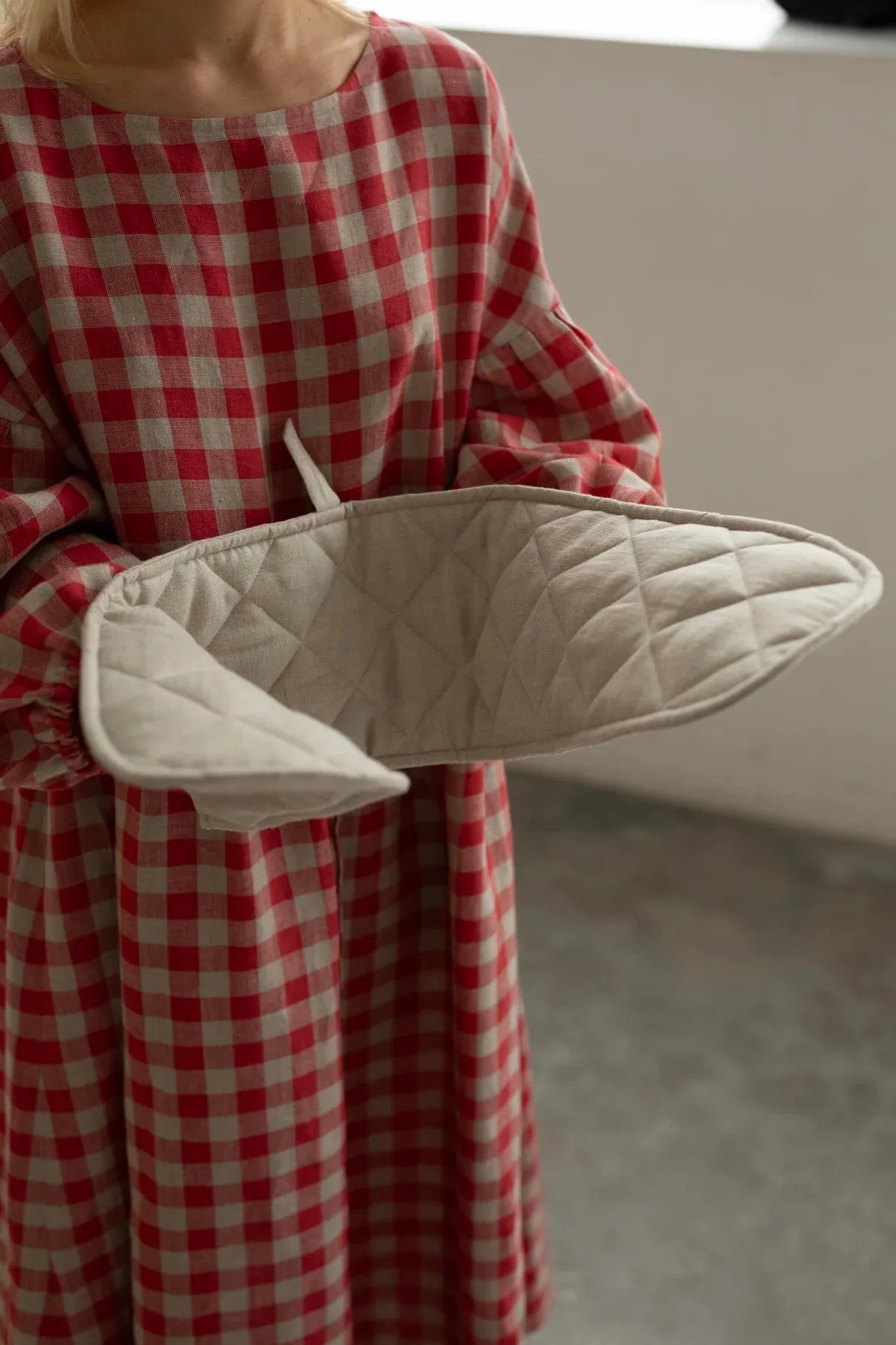 Linen Double Oven Mitt | Multiple Colours