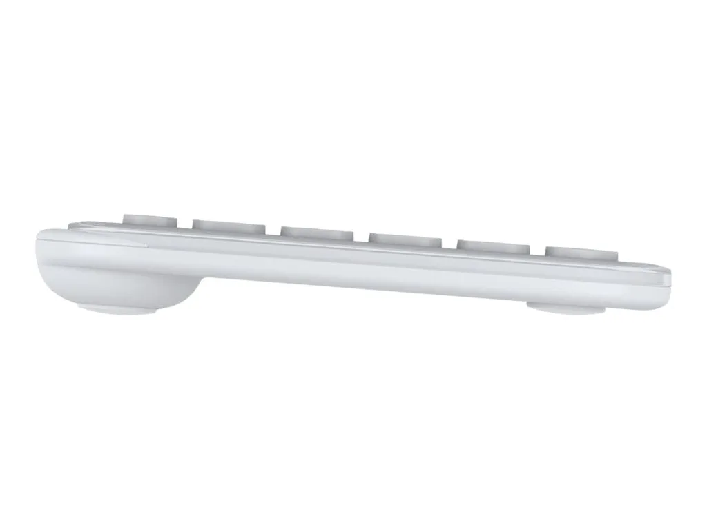 Logitech POP Icon Keys - Keyboard - wireless - Bluetooth LE - QWERTY - English - off-white, orange 920-012935