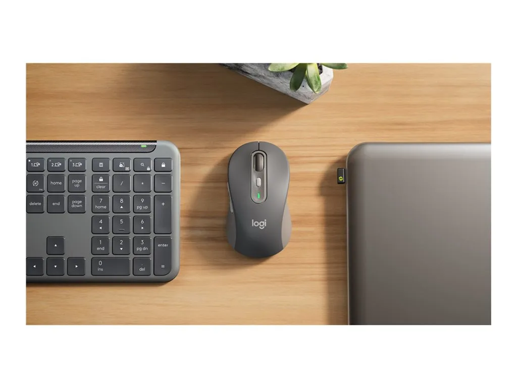 Logitech Signature MK955 Slim Combo for Business - Keyboard and mouse set - wireless - Bluetooth 5.1 LE 920-012427