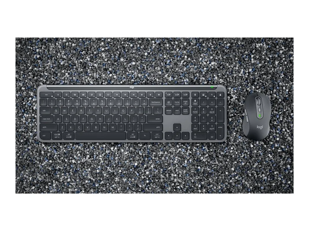 Logitech Signature MK955 Slim Combo for Business - Keyboard and mouse set - wireless - Bluetooth 5.1 LE 920-012427