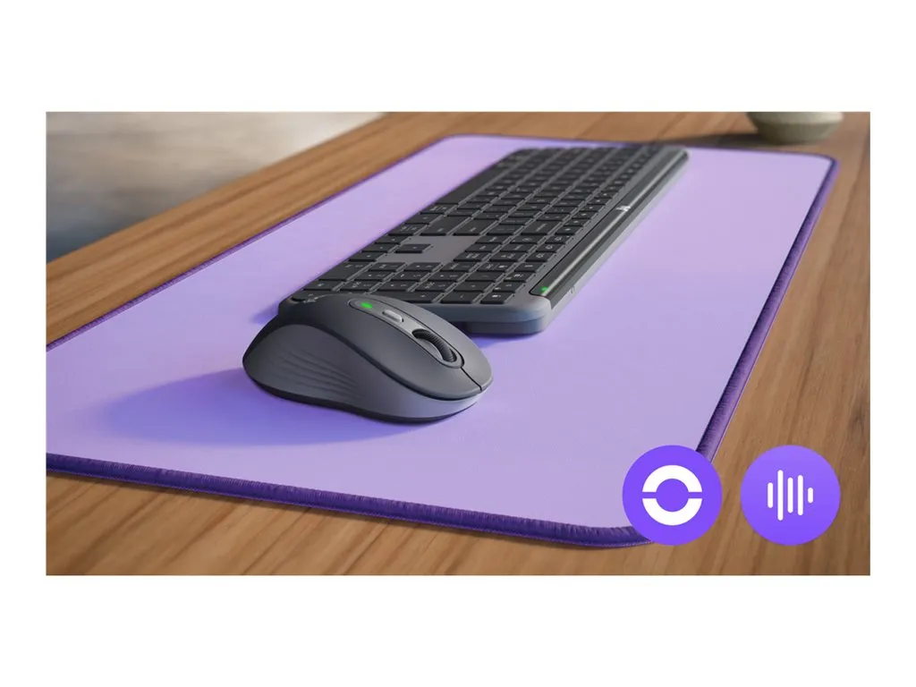 Logitech Signature MK955 Slim Combo for Business - Keyboard and mouse set - wireless - Bluetooth 5.1 LE 920-012427