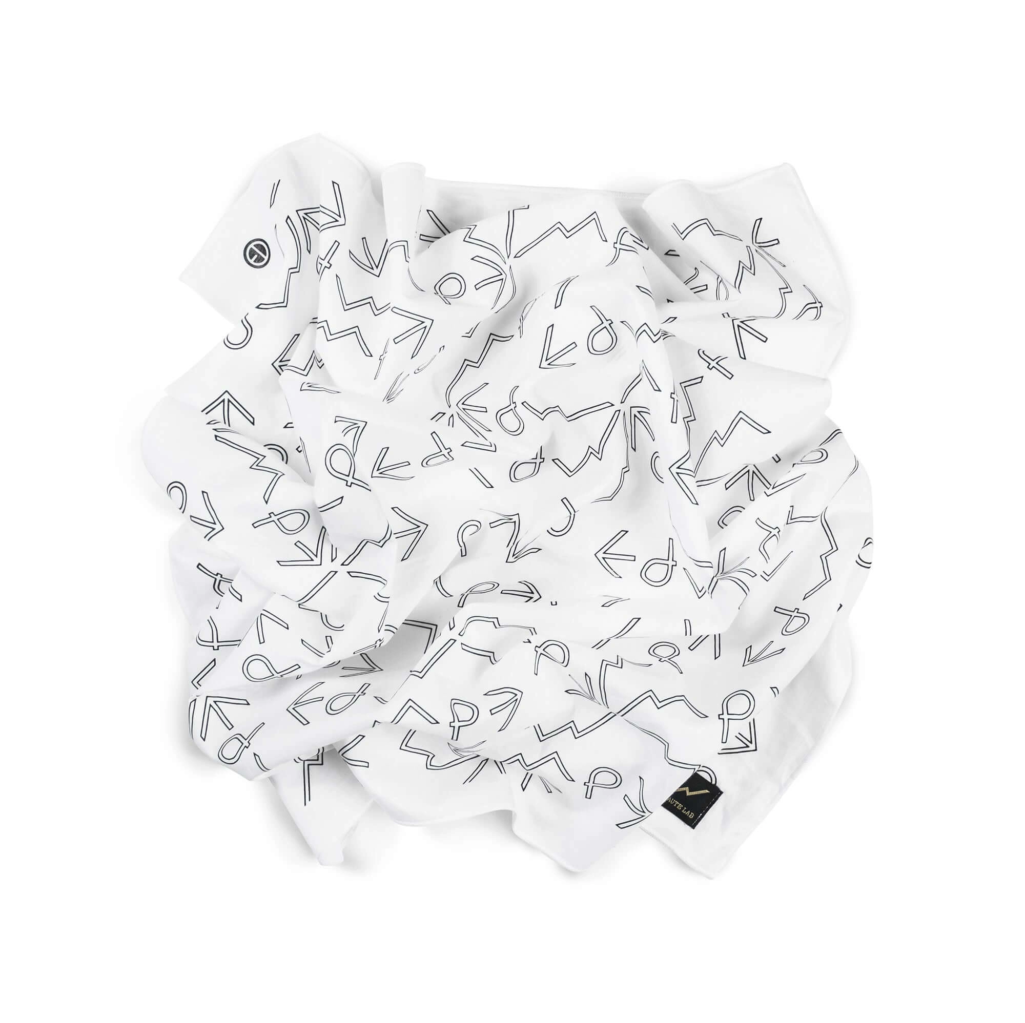 Multi-use EdW Square Scarf