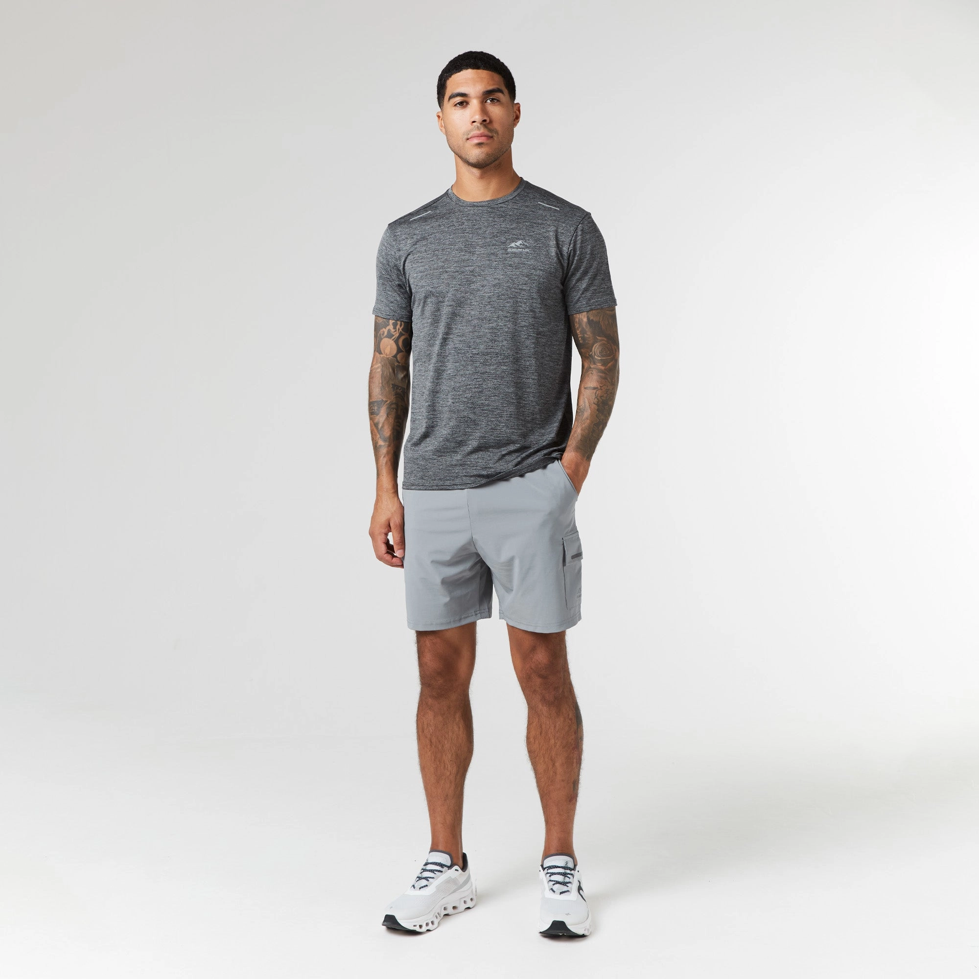 Performance Cargo Short | Mid Grey