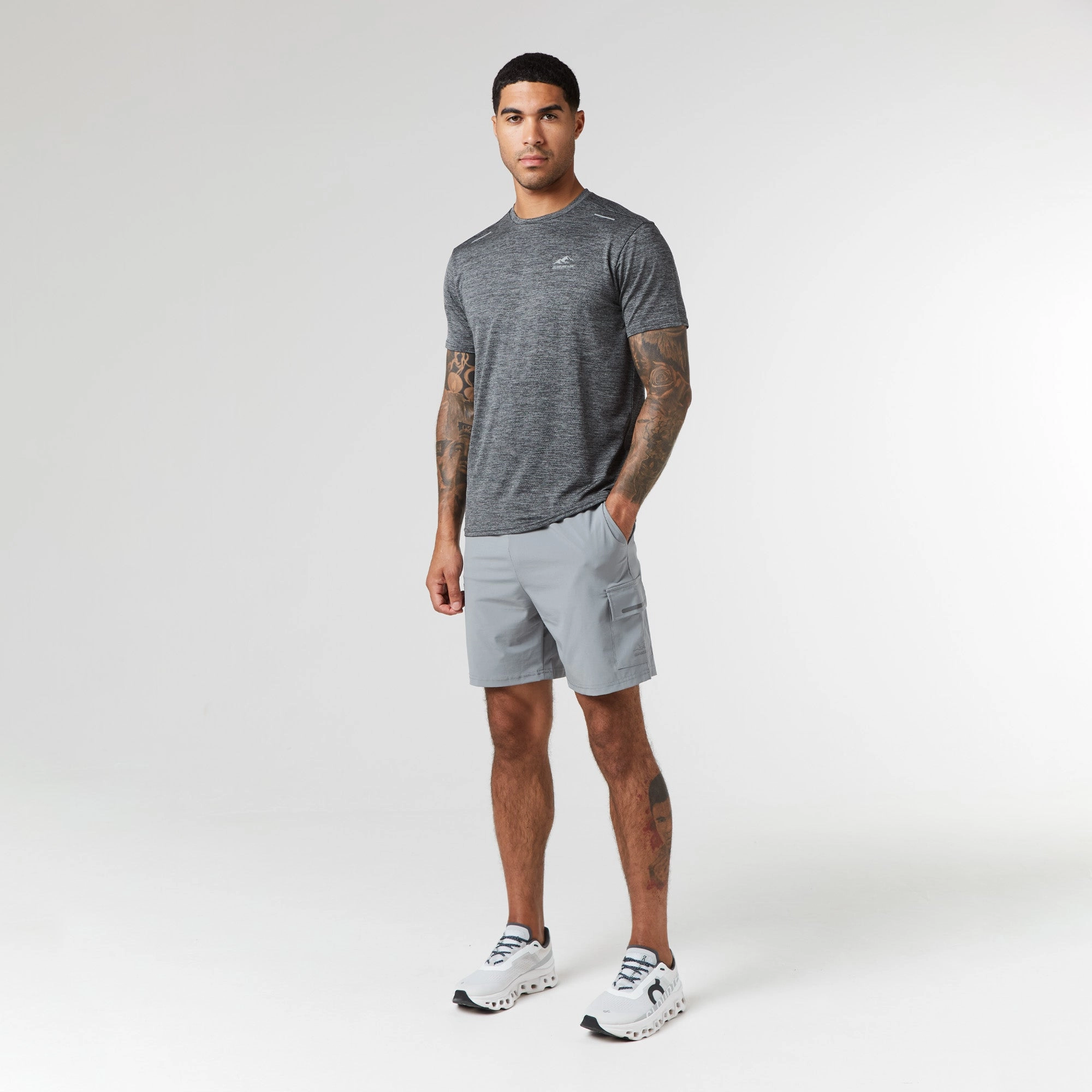 Performance Cargo Short | Mid Grey