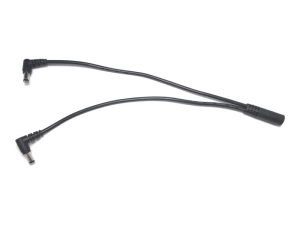 POE Texas - Power splitter - DC jack 5.5 x 2.1 mm (M) to DC jack 5.5 x 2.1 mm (F) - 9.1 in - molded 21-21-Y
