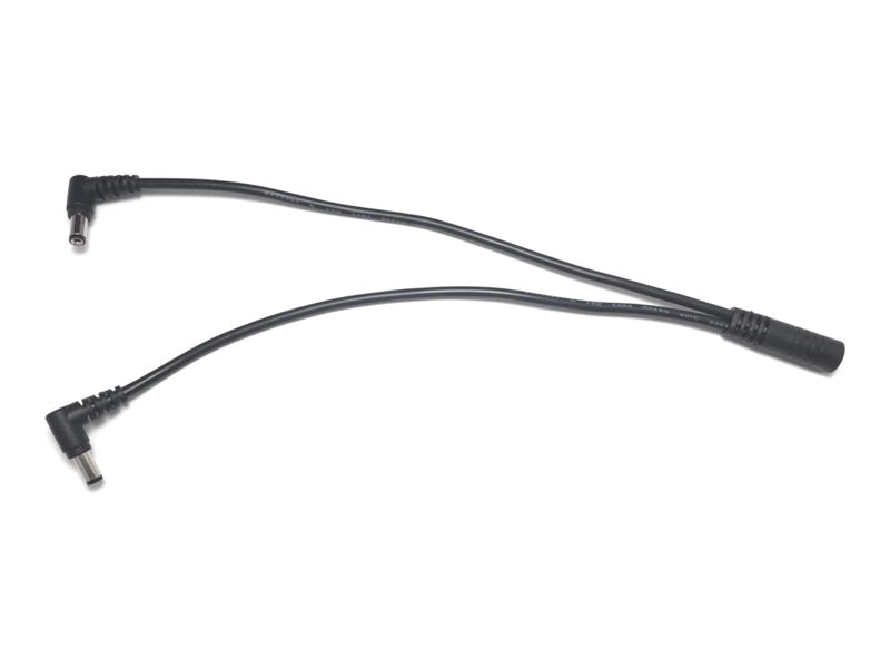 POE Texas - Power splitter - DC jack 5.5 x 2.1 mm (M) to DC jack 5.5 x 2.1 mm (F) - 9.1 in - molded 21-21-Y
