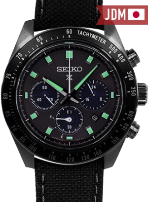 Prospex Speedtimer Solar Chronograph The Black Series Ref. SBDL105