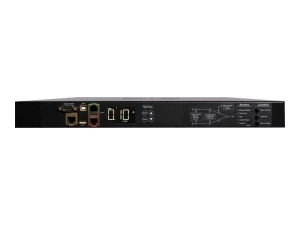 Raritan Intelligent Rack Transfer Switch PX3TS-5184CR - Power control unit (rack-mountable) - AC 200-240 V - Ethernet 10/100,